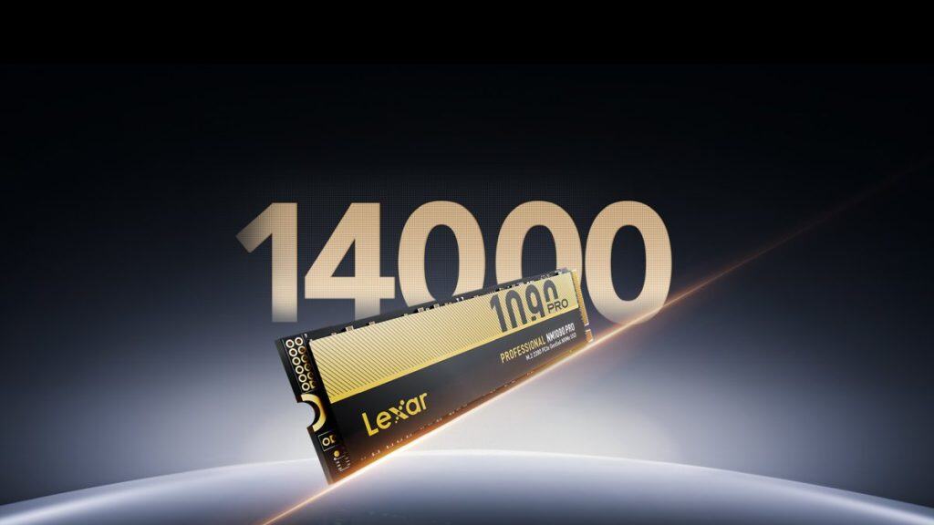 Lexar NM1090 Pro – най-бързият SSD на марката, вече е в България. Скорост до 14 000 MB/s, AI и гейминг поддръжка, петгодишна гаранция.
