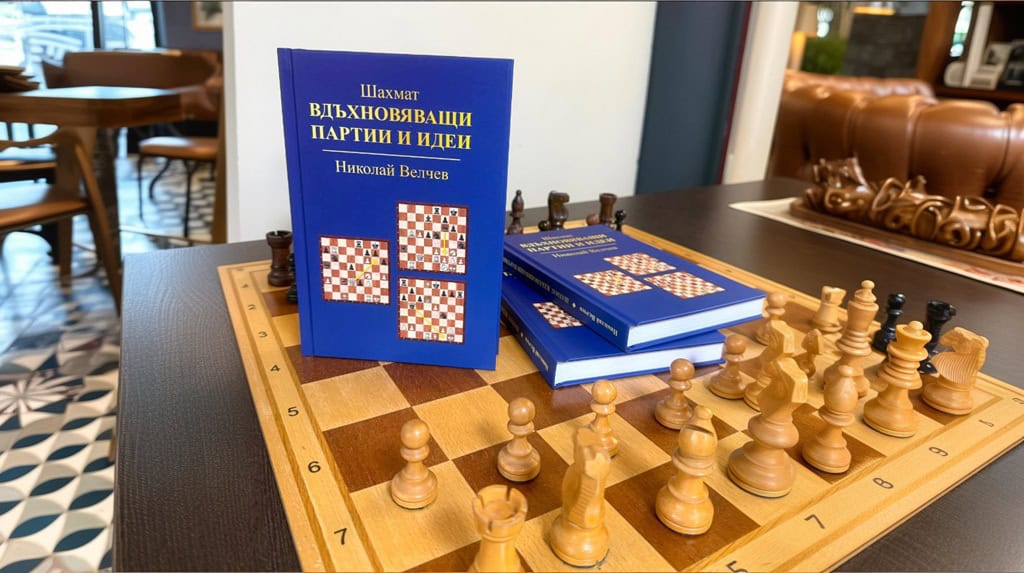 Нова книга на Николай Велчев събира най-красивите и вдъхновяващи партии в историята на шахмата – среща между логика, стратегия и творчество.