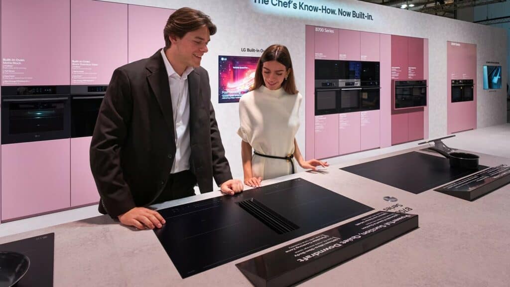 LG представя премиум уреди за вграждане със SKS по време на Milan Design Week 2026, съчетавайки иновативни технологии и изискан дизайн.