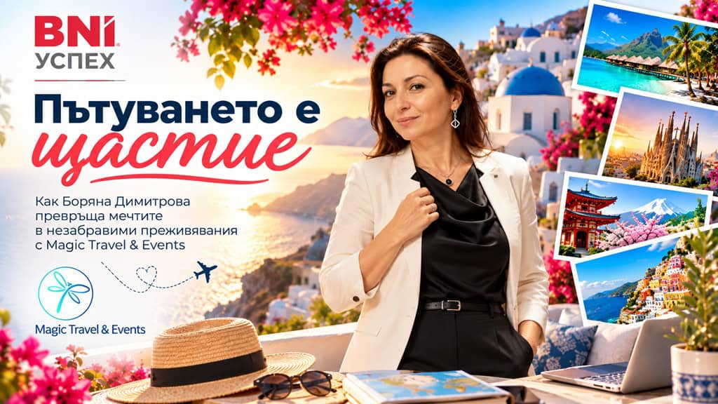 От Барселона и Виетнам до Хонконг и Майорка – Боряна Димитрова от Magic Travel & Events превръща мечтите за пътуване в незабравими преживявания.
